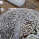 Greenstell Hammock Chair, Macrame Swing Chair with Comfy Cushion, Boho Hanging Chair for Outdoor & Indoor, Perfect for Bedroom, Patio, Balcony, Hold up to 350Lbs, Beige (Larger Size (32.7 x 35.4 x 50.4 inch))