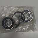 Create idea 2PCS Drum Bearing with Retaining Rings 30x62mm Compatible with Euromix 120/125 Concrete Mixer