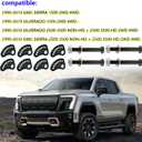 Camber Bolts Kit for Chevy Silverado 1500 2500 3500 GMC Sierra 1500 2500 3500 2WD 4WD; 4 Pcs Caster/Camber Alignment Bolt