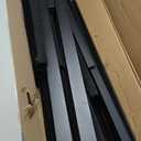 18 Inch Queen Bed Frame, 3500Lbs Heavy Duty Metal Platform with Round Corner Legs Mattress Slide Stopper, Steel Slat Support No Box Spring Needed, Noise Free, Non-Slip, Easy Assembly