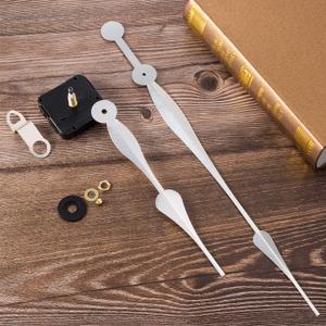 Hicarer High Torque Quartz Clock Movement Clock Mechanism Replacement with Hands Spade Long 12 Inch for DIY Clock (Shaft Length 1/ 10 inches/ 23 mm Shaft Length)