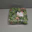 Waipfaru Flower Garland Decorations, 6.07Ft Pink Floral Rose Garland, Artificial Eucalyptus Greenery Vines with Flowers for Wedding Table Runner Centerpieces Backdrop Room Decor (Pink) (1 Pack)