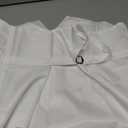Alizeal Men's 5pcs Paisley Suit Vest Classic Jacquard Button-Down Waistcoat Set, White-S