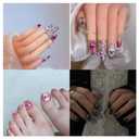 3 x 5 Pack Heart Cat Eye Magnet for Nails,Heart Magnet for Cat Eye Gel Polish,Flexible Diy Nail Magnet Cat Eye Tool with Y-Shaped Guide,Professional Nail Magnet Sticks for Nail Art Salon,DIY Manicure Kit