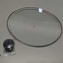 Oval Glass Crock Pot Lid 7 Quart Replacement for Oval lid Crock Pot Slow Cooker SCV700SS and for Hamilton Beach Slow Cooker Lids Replacement 7 Quart 33474G.