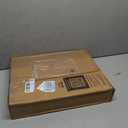 Mayfair Padded Toilet Seat, Cushioned Soft Vinyl over Wood Core Seat, Secure Hinges, Easy Clean, Made in USA, Round, Bone