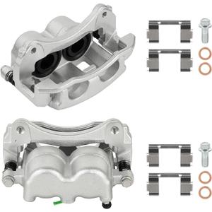 Front Brake Calipers for Ford Ranger 2003-2011, Explorer 2002-05, for Mercury Mountaineer 02-05, for Mazda B2300/B3000/B4000, for Ford Explorer Sport/Sport Trac, 18-B4758 18-B4759, 2PCS w/Bracket