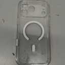 Miracase for iPhone 17 Pro Max Case 6.9" Full-Body Phone Case with Built-in Glass Screen Protector& Full Camera Protector,[Magnetic with MagSafe] Drop Proof 17 ProMax Cover, Clear