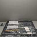 Extra Wide Baby Gate Tension Indoor Safety Gates Black Metal Large Pressure Mounted Pet Gate Walk Through Long Safety Dog Gate for The House Doorways Stairs(52.76"-57.48"/134-146CM, Black)