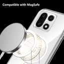 for OnePlus 15 Case Clear Compatible with MagSafe, Slim Fit Magnetic Rugged Bumper Cover Shockproof (Clear)