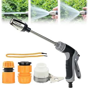 Waterblitz Pressure Washer,Waterblitz High Pressure Water Gun,360 Rotating for Three Spray Modes(Water Gun + Connector)