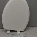 Mayfair NextStep2 Toilet Seat with Built-In Potty Training Seat, Slow-Close, Removable that will Never Loosen, Elongated, White