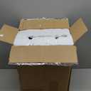 27" Farmhouse Bedside Table Lamp Set of 2, White Modern Ceramic Lamps for Living Room, 3 Color Temperature Rustic Table Lamps for Bedroom, Night Stands, Dorm, Office, Home Dcor (Bulb Included