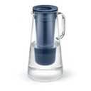 LifeStraw Home  Water Filter Pitcher, 10-Cup, Midnight Blue, BPA Free Designed for Everyday Protection Against Bacteria, parasites, microplastics, Lead, Mercury, PFAS and a Variety of Chemicals