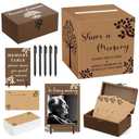 Gilprop Share a Memory Cards Set for Celebration of Life Decoration Memorial Cards for Funeral Share a Memory Keepsake Decor for Funeral Graduation Anniversary Birthday(Tree of Life)