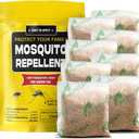 Mosquito Repellent Outdoor Patio, Mosquito Repellent Indoor, Natural Mosquito Repellents for Yard, Simply Hang Where There are Mosquitoes, Effective for 120 ft