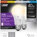 Feit Electric 3011490 40W A19 E26 LED Bulb - Color Changing - Pack of 2
