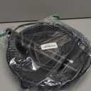 Heated Bird Bath for Outdoors for Winter, 75W Bird Bath Water Heater Bird Bath Deicer,Deep Bowl Thermostatic Control Weather Resistance with Stable Metal Pole for All Seasons(Green)