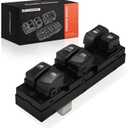 A-Premium Master Power Window Switch Compatible with Hyundai Elantra 2007 2008 2009 2010, Sedan, Front Left Driver Side