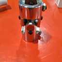 cciyu 1" DD X 1" DD Chrome Steering joints Single U-Joint Shaft 83mm