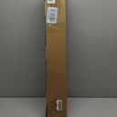 2 Pack Curtain Rods, 1 Inch Telescoping Drapery Rod 28 to 48 inch (2.3 to 4ft), USFOOK Curtain Rods for Windows 16 to 44 Inches, Silver Translucent Finials