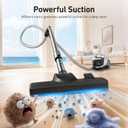 Canister Vacuum Cleaner, 1600W 40Kpa Bagless HEPA Vacuum