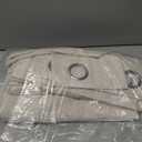 NICETOWN Natural Linen Curtains 84 inch Long 2 Panels Set, Grommet Top Thick Linen Burlap Semi Sheer Vertical Drapes Privacy Assured with Light Filtering for Bedroom/Living Room, W55" x L84"