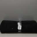 COSY HOMEER-Kitchen-Rugs-Non-Slip-Washable 24"x60" Absorbent Kitchen Runner Rugs Polypropylene Kitchen Mats for Floor,Sink Mat,Hallway,Laundry,Black