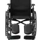 Medline Guardian Wheelchair with Desk-Length Arms and Elevating Leg Rests