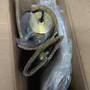 Boho Table Lamp for Bedroom, Brass Gold Wicker Table Lamp, Suitable for Small Space, Farmhouse Boho Lamp, Rustic Design Desk Lamp for Kitchen Counter, Bedside, Bedroom, Nightstands Decor