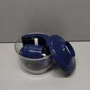 Automatic Grape Peeler Machine, Electric Garlic and Cherry Tomato Peeler, Cordless Fruit Skin Remover for Small Produce, Easy Peeling Kitchen Tool (Blue, 1PC)