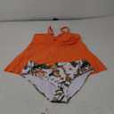 Beachsissi Women Tankini Swimsuit Twist Front Floral Print 2 Piece Bathing Suit,L