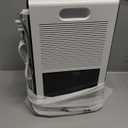 NineSky Dehumidifiers for Home, 95 OZ Water Tank, (1000 sq.ft) Dehumidifiers for Bathroom Bedroom Basement with Auto Shut Off,7 Colors LED Light (White)