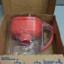 Brita Metro Water Filter Pitcher with SmartLight Change Indicator, BPA-Free, Replaces 1,800 Plastic Water Bottles a Year, Lasts Two Months, Includes 1 Filter, Small - 6-Cup Capacity, Fiery Red