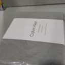 Calvin Klein - Full Sheet Set, Cotton Blend Bed Sheets with Pillowcases, Cooling and Breathable, Wrinkle-Resistant Fabric, Deep Pocket Fitted Sheet, Grey