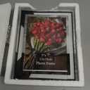 PETAFLOP 5x7 Picture Frames Perfect for Family Office Table Decorations, Set of 2 clear