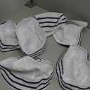 6 Pieces Sailor Captain Navy Hat Blue with White Sail Hats for Kid Navy Costume Dressing Up Party Accessory(Classic Style)