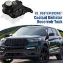 X AUTOHAUX Coolant Fluid Overflow Bottle Tank Reservoir AG1Z8A080 for Ford | for Ford Explorer 11-19, for Ford Taurus 08-19, with Cap, Plastic, Direct Fit Replacement