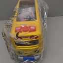 Fisher-Price Little People Toddler Toy Big Yellow School Bus & Community Heroes Set, Musical Pull-Along Vehicle & 9 Figures for Kids Ages 1+ Years, Large
