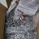 3/16 Inch 304 Stainless Steel Chain, 32.8 Feet Heavy Duty Utility Chain for Hanging, Durable Small Light Duty Chain, Metal Chain for Sites, Warehouses, Camping