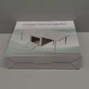 Folding Storage Camping Box with Table,3 in 1 Lightweight Camp Storage Box with Parking Warning Sign,Portable Foldable Compartment Table for Indoor, Outdoor, Fishing, BBQ, Picnic, Gray