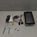 Leadfan 7inch Car Stereo Double Din Radio Touchscreen with Backup Camera Multimedia Car Audio Support Mirror Link, Bluetooth Caller ID, FM/MP3/MP4/USB/Subwoofer,Aux Input Car Audio Receivers