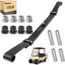 10L0L Golf Cart Front Leaf Spring Kit for Club Car DS & Precedent, Standard/Heavy Duty Leaf Spring with Bushings & Sleeves, Replace OEM 1012030, 103628801