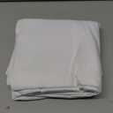 sancua Square Tablecloth - 60 x 60 Inch - Water Resistant Spill Proof Washable Polyester Table Cloth, Decorative Fabric Table Cover for Dining Tables, Buffet Parties and Camping, White