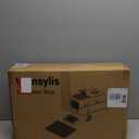 Stainless Steel Cat Litter Box with Lid  180 Flip-Top XL Fully Enclosed, High Sided Box with Ramp & Scooper, Charcoal Odor Control Filter, Leak-Proof & Non-Stick Thanksgiving Gift