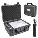 XTAR Double-Layer Storage Box for Starlink Mini with Mini Tripod and Power Source Compartment - Ideal Organizer for Efficient Setup