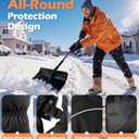 Winter Gloves Men Women Made with 3M Insulation & Plush Lining, -10F Windproof & Water-Resistant Snow Gloves for Cold Weather, Ski Glove with Reflective Strips & Touchscreen Fingers for Running