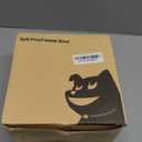 1Gallon Dog Water Bowl, 3.8L No Spill Water Bowl for Dogs, Stainless Steel