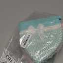 3 Pack Easter Small Bow Woven Basket Empty with Handles Gift Bags and Ribbon 12" x 8" x 5" Gift Baskets to Fill Storage Box Pet Toy Wedding Presents Birthday(Pastel)