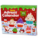 Slime Advent Calendar 2025, Christmas Countdown Calendar 24 Days, Different Butter Slime Cloud Slime Fluffy DIY Kit for Girls and Boys, Non-Sticky and Safe